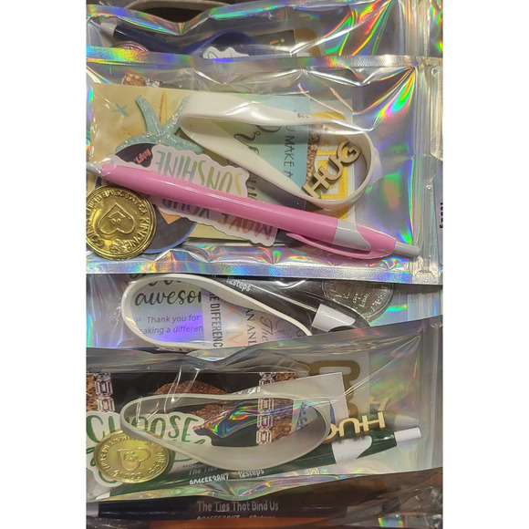 Narcotics Anonymous serenity courage wisdom heart necklace! Free NA goodie bag. - Picture 5 of 5